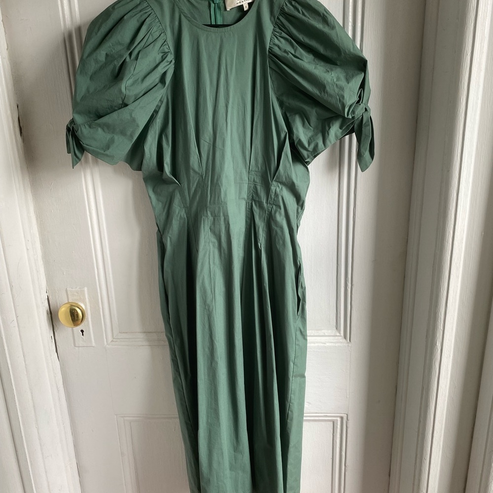 SEA Clover Puff Sleeve Dress Sz 0(xs) - Picture 2 of 10